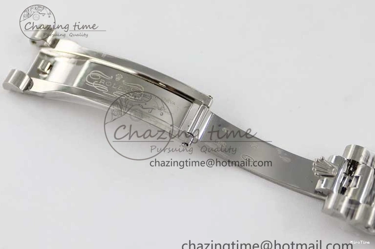 MiroTime 0329 Comfortable Day Date 40mm SS 904L Steel TWF 1:1 Best Edition Ice Blue Arabic Dial on SS Bracelet A 2357